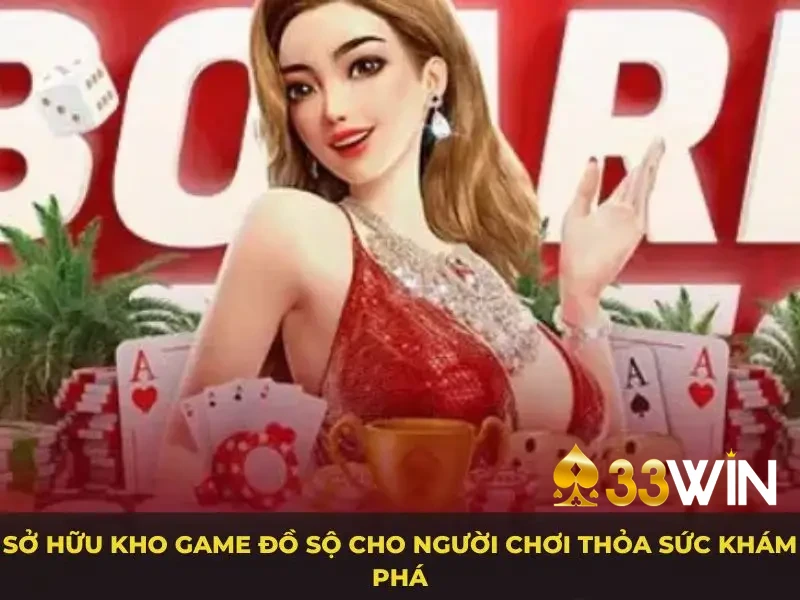 Sở hữu kho game đồ sộ cho người chơi thỏa sức khám phá