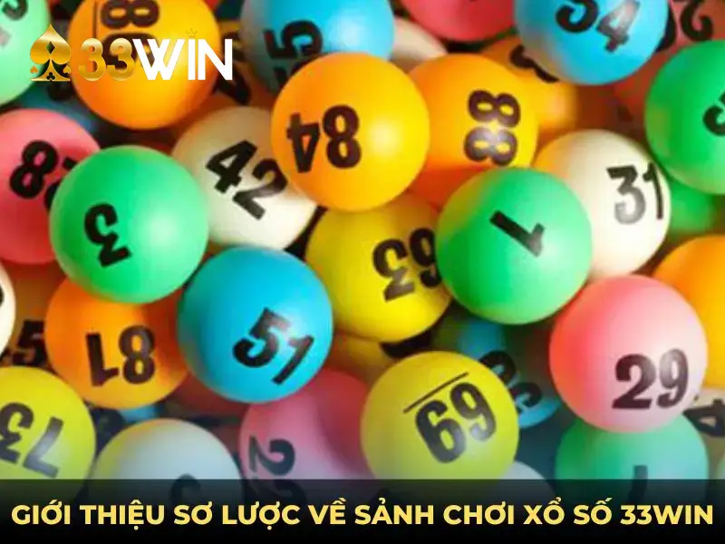 Giới thiệu sơ lược về sảnh chơi xổ số 33Win